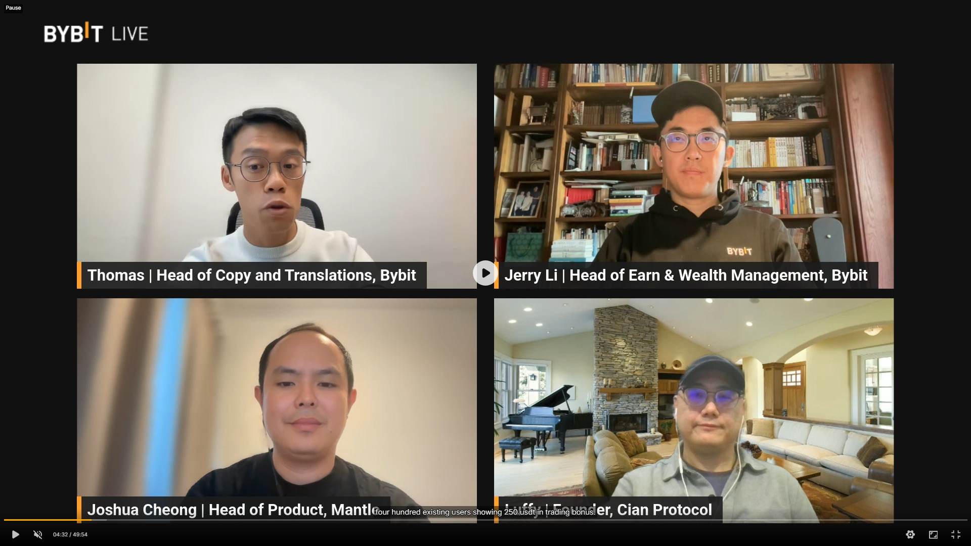 Bybit Earn campaign content