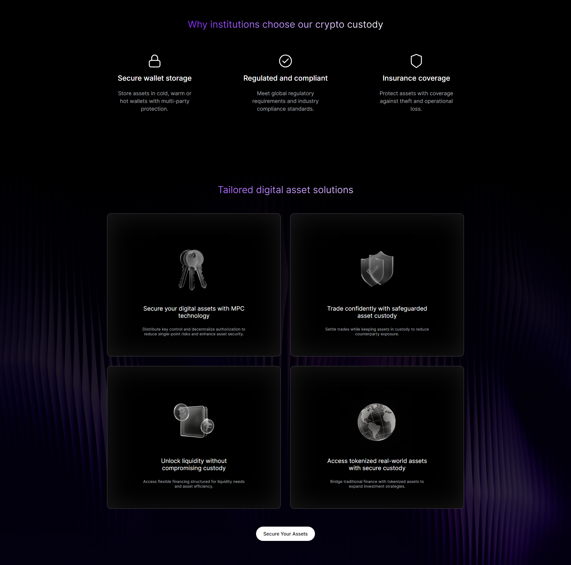 ByCustody website — part 1