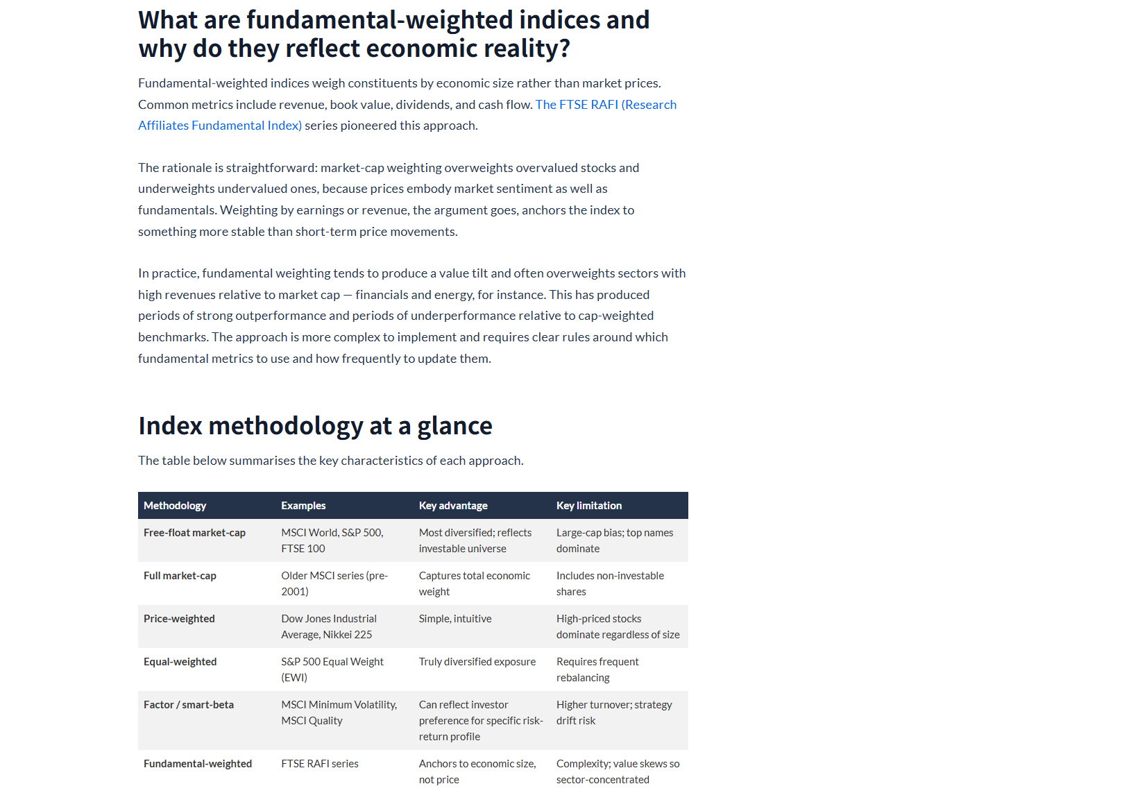 Endowus equity index types article